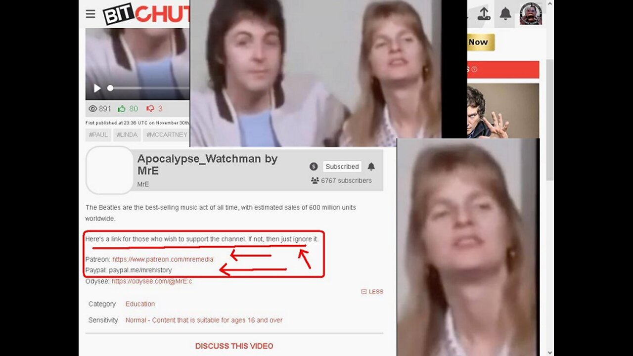 MrE': Beatles! Why Men Have Adam's Apples and Women Don't + Follow the Fucking Money!
