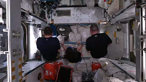 olympics on the international space
