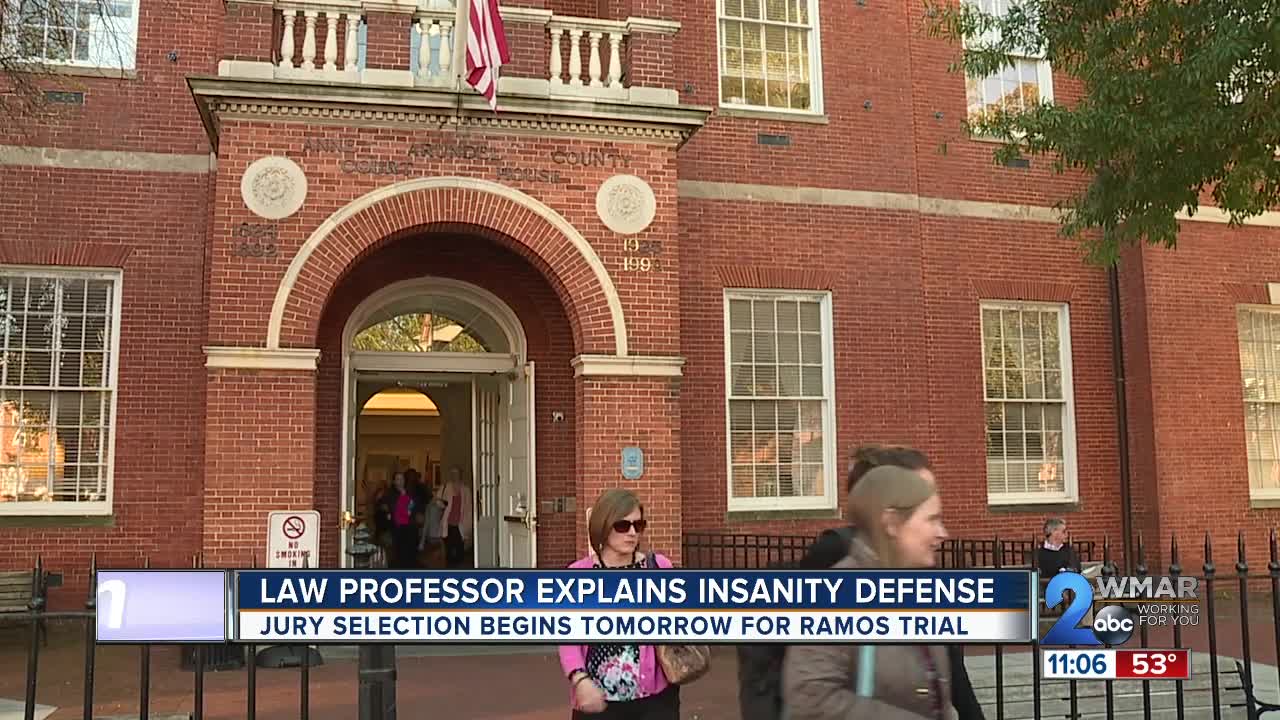 Law professor explains insanity defense for Jarrod Ramos' trial