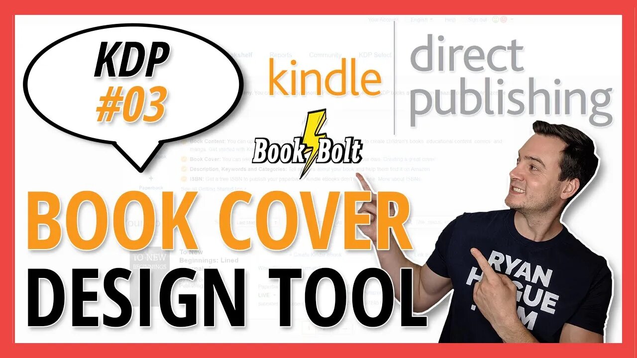 KDP 03: Book Bolt ⚡ Cover Design Tool