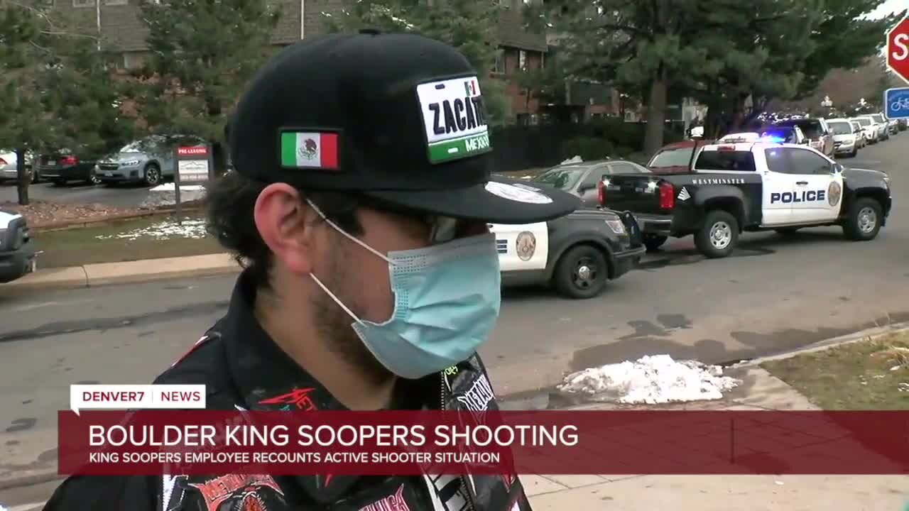 'I'm still shaking': King Soopers employee recounts deadly mass shooting