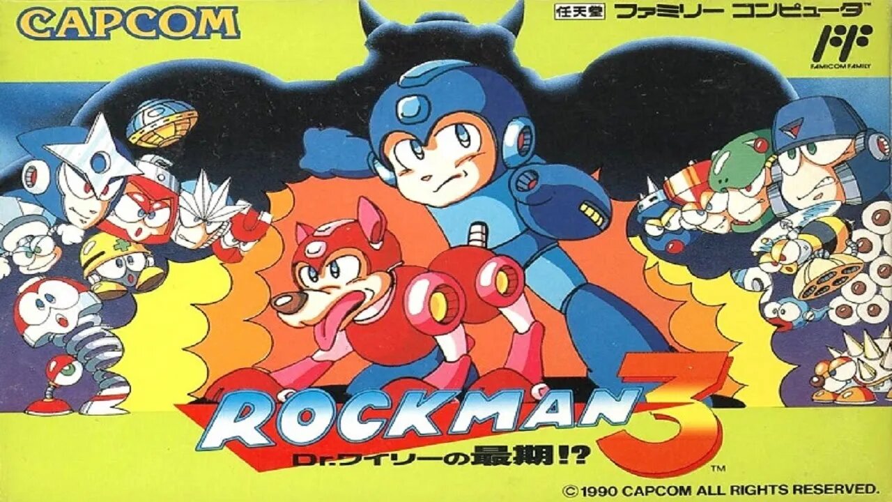 Mega Man III - Mega Drive (Gemini Man)