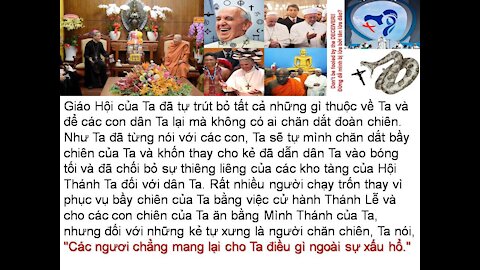 Sách ST TĐ 1275,76 Giáo Hội lầm lạc của bóng tối sẽ không có sức sống..đánh mất tình yêu..