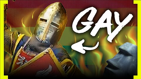 Serbian Knight spreading hate be like
