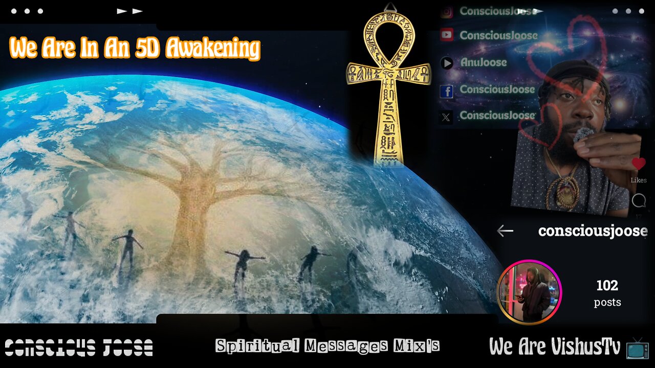 Conscious Joose's Spiritual Messages Mix's... "Part:1" #VishusTv 📺