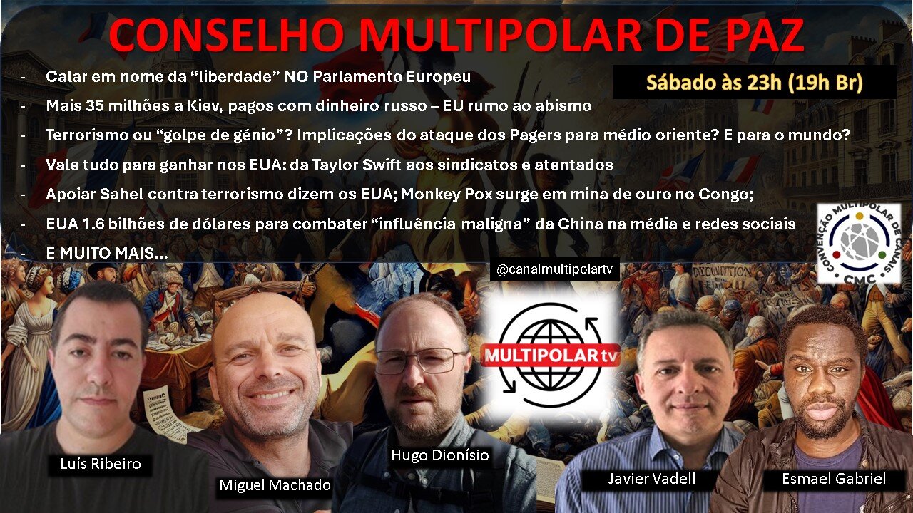 O MUNDO NUMA SEMANA – CONSELHO MULTIPOLAR DE PAZ