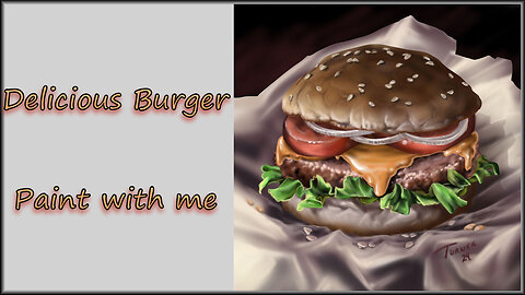 A Delicious Hamburger how-to brought to you by Virtually Art