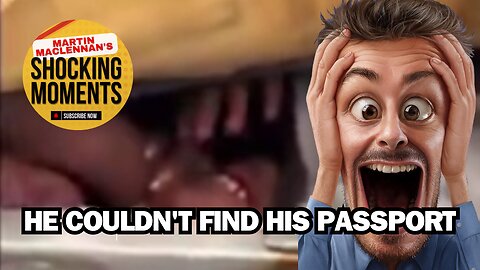 Maybe he lost his Passport