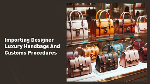 Mastering the Import Game: Customs Procedures for Luxury Handbags