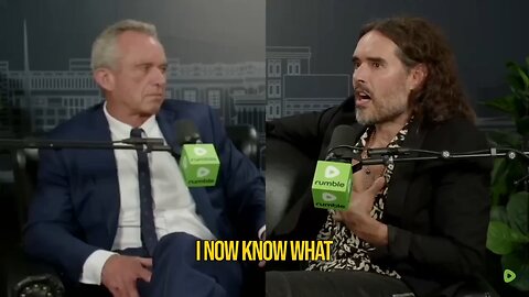 🎤 RFK Jr. & Russell Brand: From COVID Fear to Supporting Kamala Harris 🚨