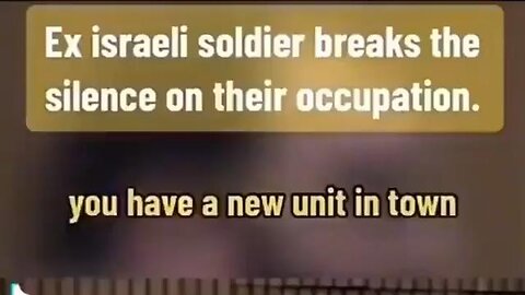 EX-IOF PIG REVEALS THEIR PSYCHOLOGY OF FEAR | DEATH TO FAKE ISRAEL