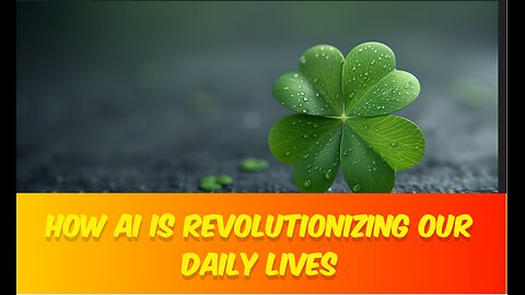 ✨ "How AI is Revolutionizing Our Daily Lives" 🌍💡