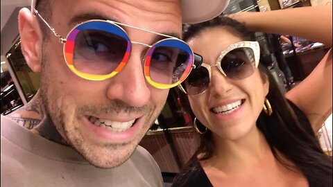 ADAM22 AND LENA THE PLUG AT THE GUCCI STORE