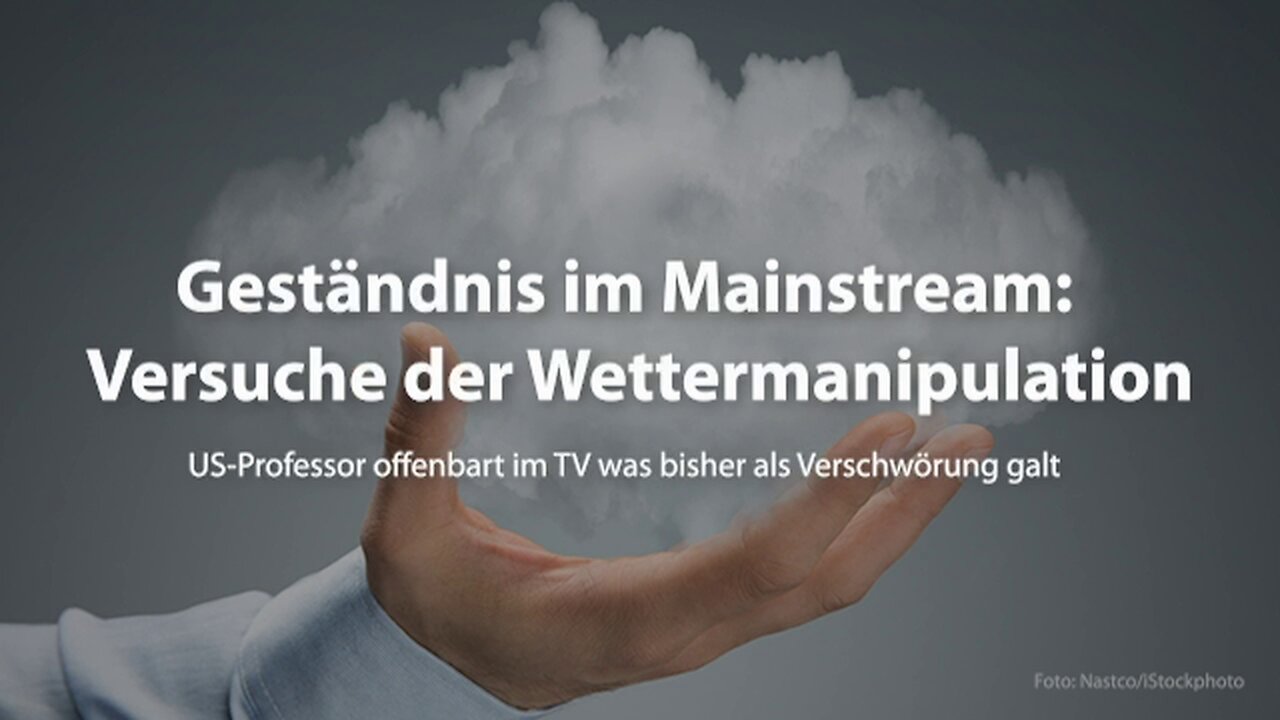 Geständnis im Mainstream: Versuche der Wettermanipulation? 23.10.2024 Eva Herman