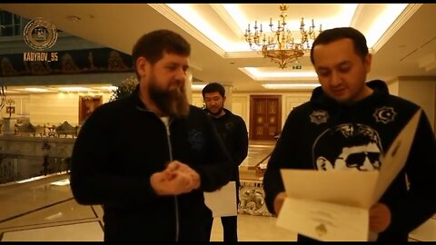 The President of Uzbekistan gave a gift to Kadyrov