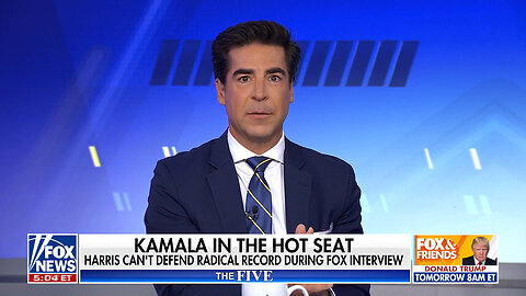 Jesse Watters Dings Kamala Harris As A Typical Lawyer Who Enjoys Arguing, But Doesn't Have A Point