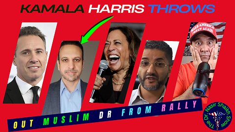 Kamala Harris THROWS Out MUSLIM Leader At Detroit RALLY - Claims RACIAL Profiling