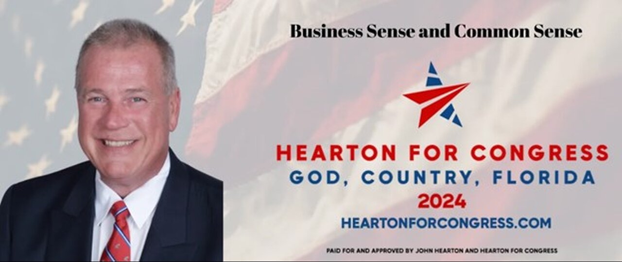 Binford Chronicles - John Hearton for Florida Congressional Dist. 8 July 31, 2024