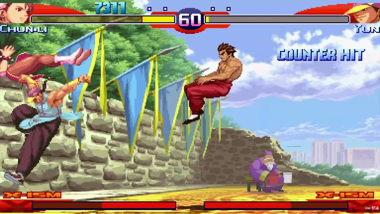 Street Fighter Alpha 3 Max | X-ISM Chun-Li | R. Dramatic Battle