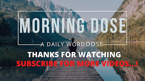 BECAUSE YOU'RE LOVED BY GOD: CREATION WAS MADE FOR YOU