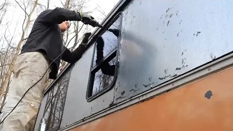 BEAUTIFUL = TINY = HOME = Bus = Conversion TIME LAPSE Start to Finish