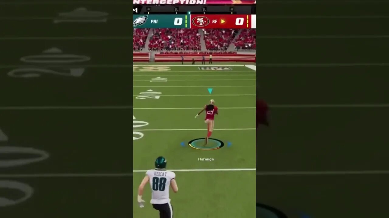 TALANOA HUFANGA PICK SIX MAKES HIM RAGE QUIT 😎😤