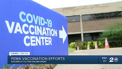FEMA vaccination efforts: Success at TCC pod falling short