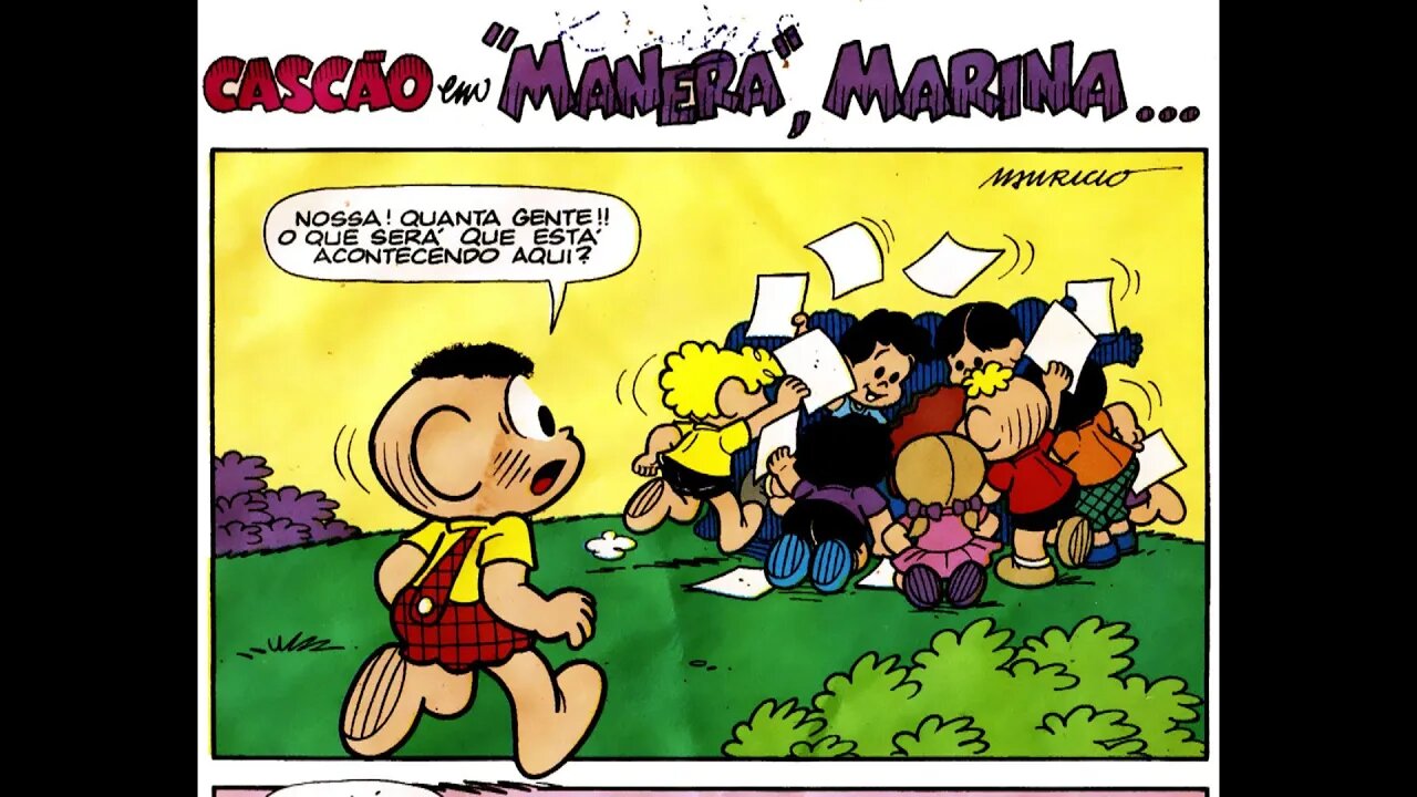 Cascão em-"Manera", Marina... | Gibis do Rapha 2