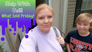 Ship With Us! What Sold on Friday!