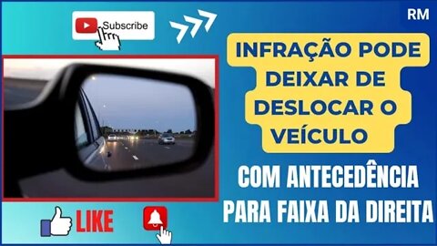 Pista da esquerda não fique travando ela pode causar multa!