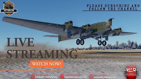 HitNRUNnnnn Live Stream Get Ready for War Thunder: Let the Games Begin!
