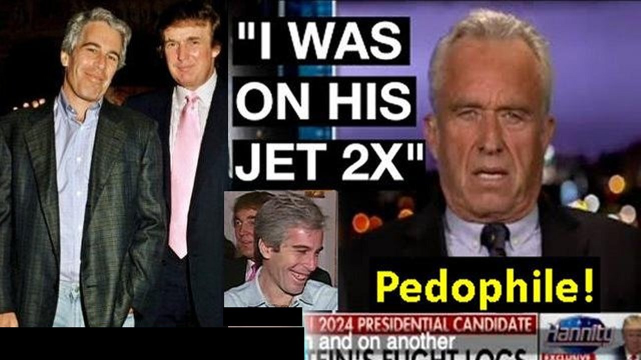 Pedophile FAGGOT PRO 'VIRUS' Gatekeeper Psyop RFK Jr. To Endorse Pedo Psyop Trump!