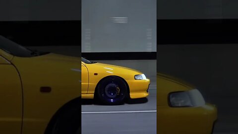 yellow honda civic