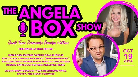 ABS 1O.19.24 Media Illegals Gaslighting; FEMA Whines About "Misinformation"; Knives Out For Kneepads