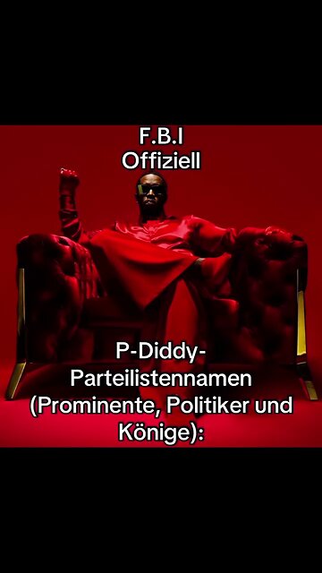 PDiddy Liste
