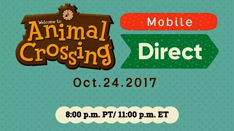 Animal Crossing Mobile Direct Announced!