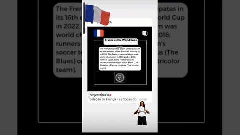 🇫🇷 World cup/ Coupe du monde #france #polyglot