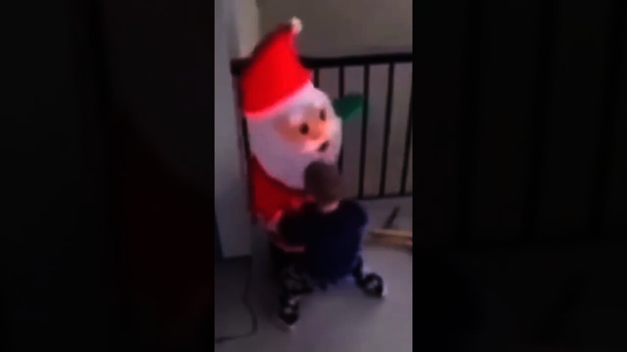 I don't think he got what he wanted from Santa😂