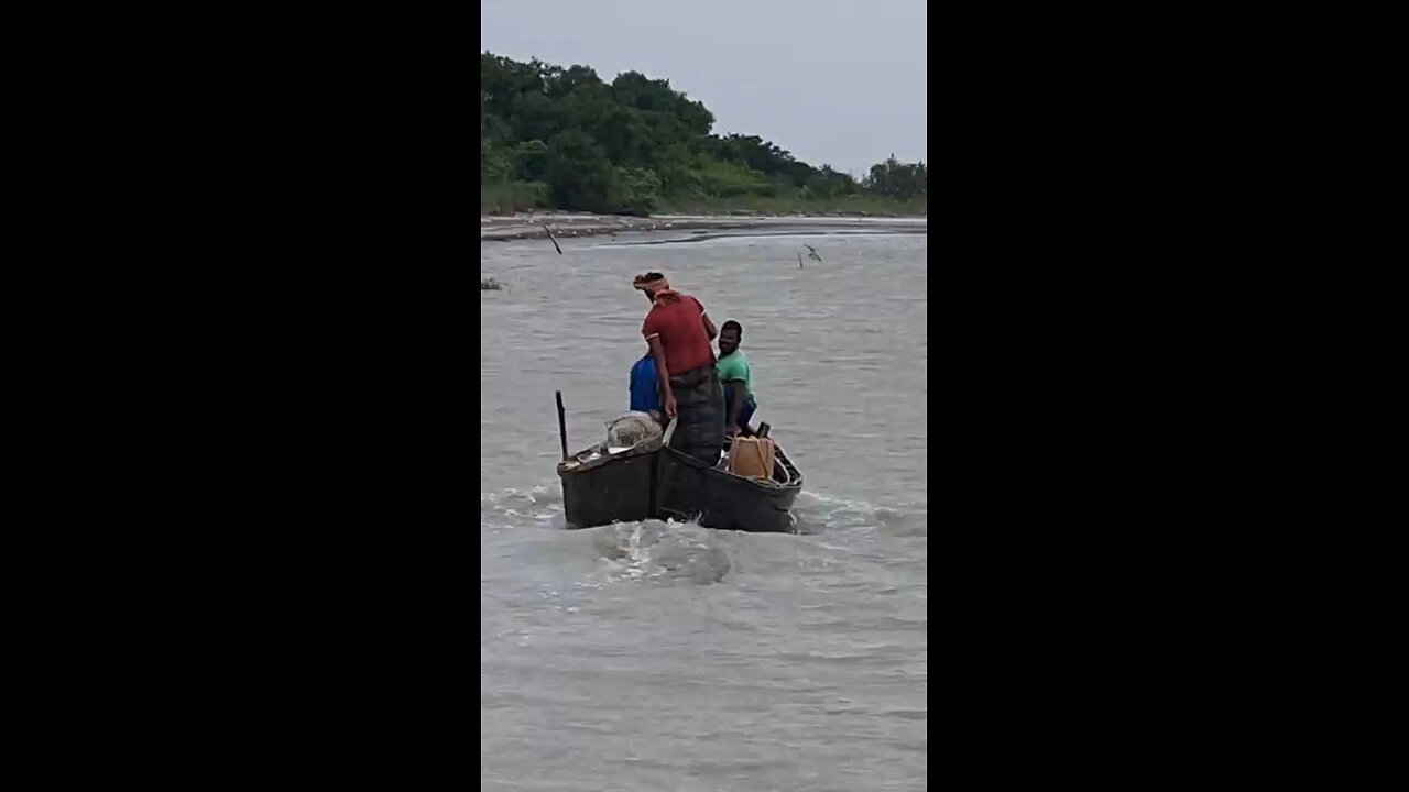in A boat