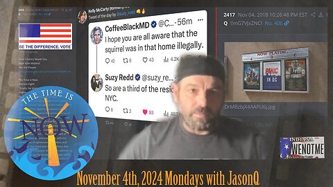 Mondays withJasonQ - NOV. 4th, 2024: Election EVE