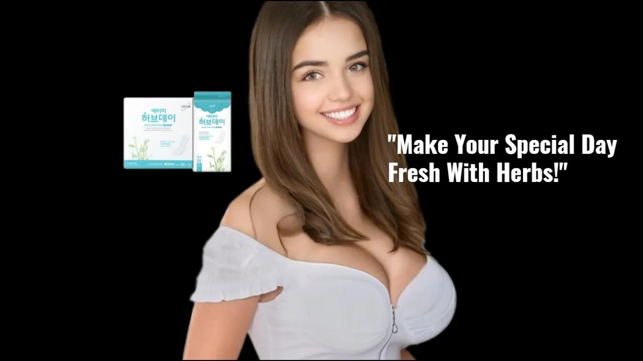 ATOMY HERB DAY SANITARY NAPKIN