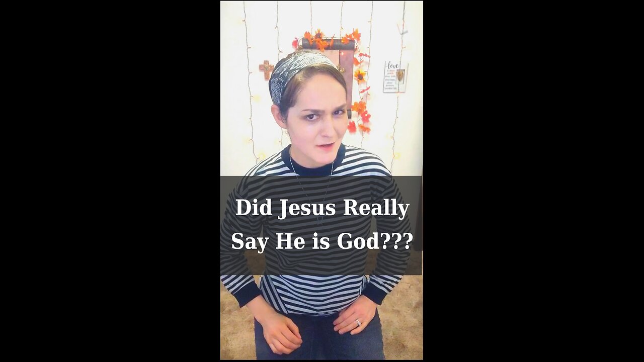 Did Jesus really claim to be God??? | Apologetics Video Shorts