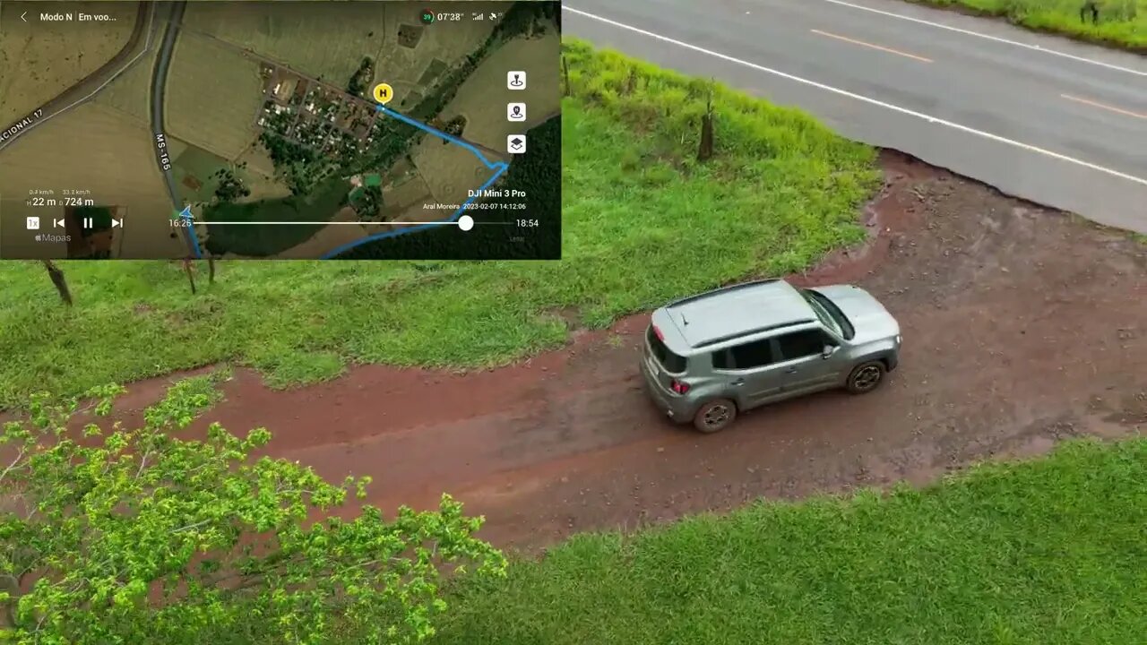 DJI mini3 Pro caiu no primeiro voo, sensores é confiável?