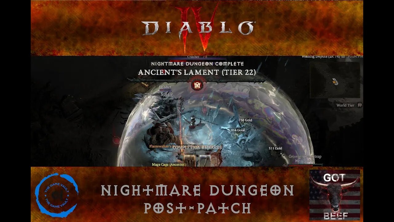 Diablo IV: Nightmare Dungeon Run Post-Patch