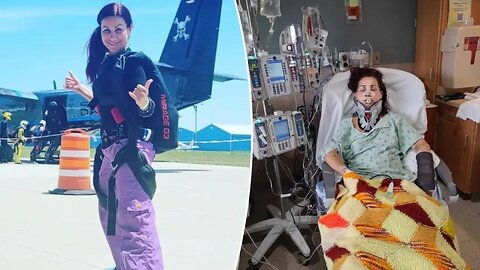 A friend convinced me to go skydiving — and I crashed and broke 52 bones