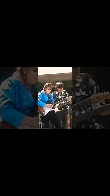 Tapping guitar solo by Cari Dell- female lead guitarist