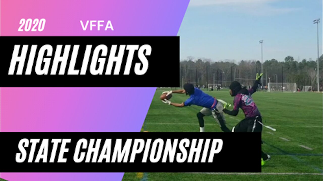 2020 VFFL State Championship Highlights Flag football