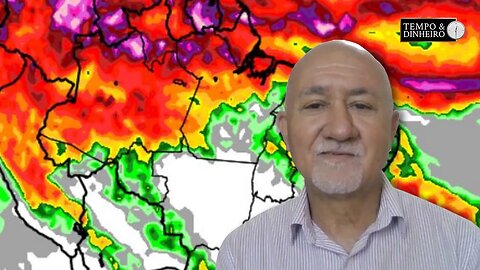 Possível geada nas serras gaúcha e catarinense. Chuvas em Sp e RJ.