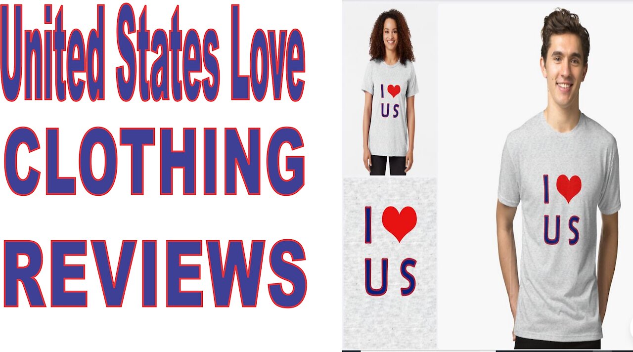 United States Love Pattern Clothing Reviews