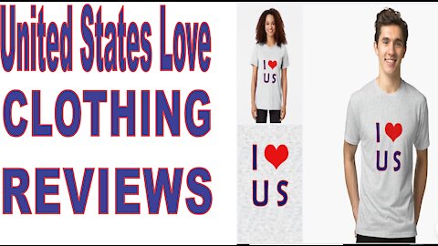United States Love Pattern Clothing Reviews